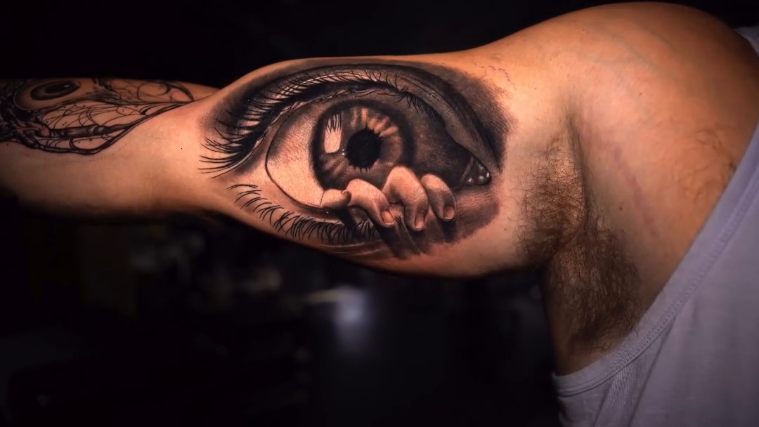 Tattoo by @remkohook_tattoos β realism, black_and_grey