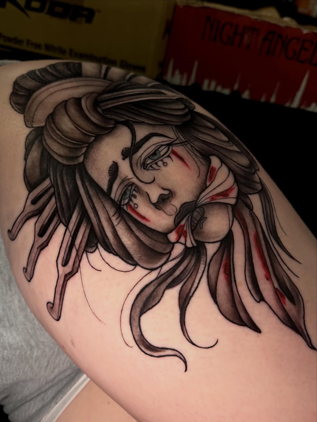 Tattoo by @trendellatattoos — neo_traditional, dark_realism
