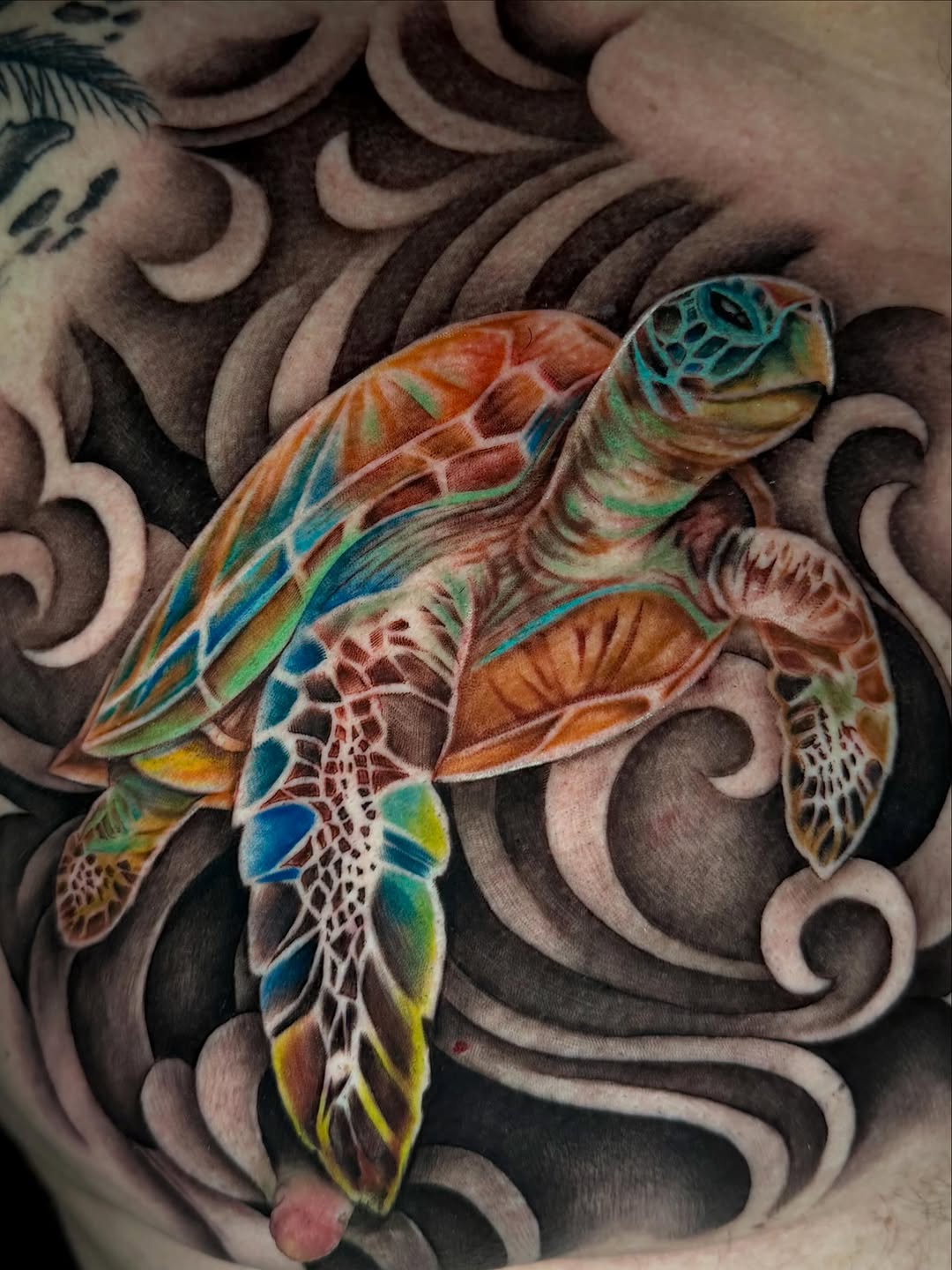 Tattoo by @trendellatattoos — realism, black_and_grey