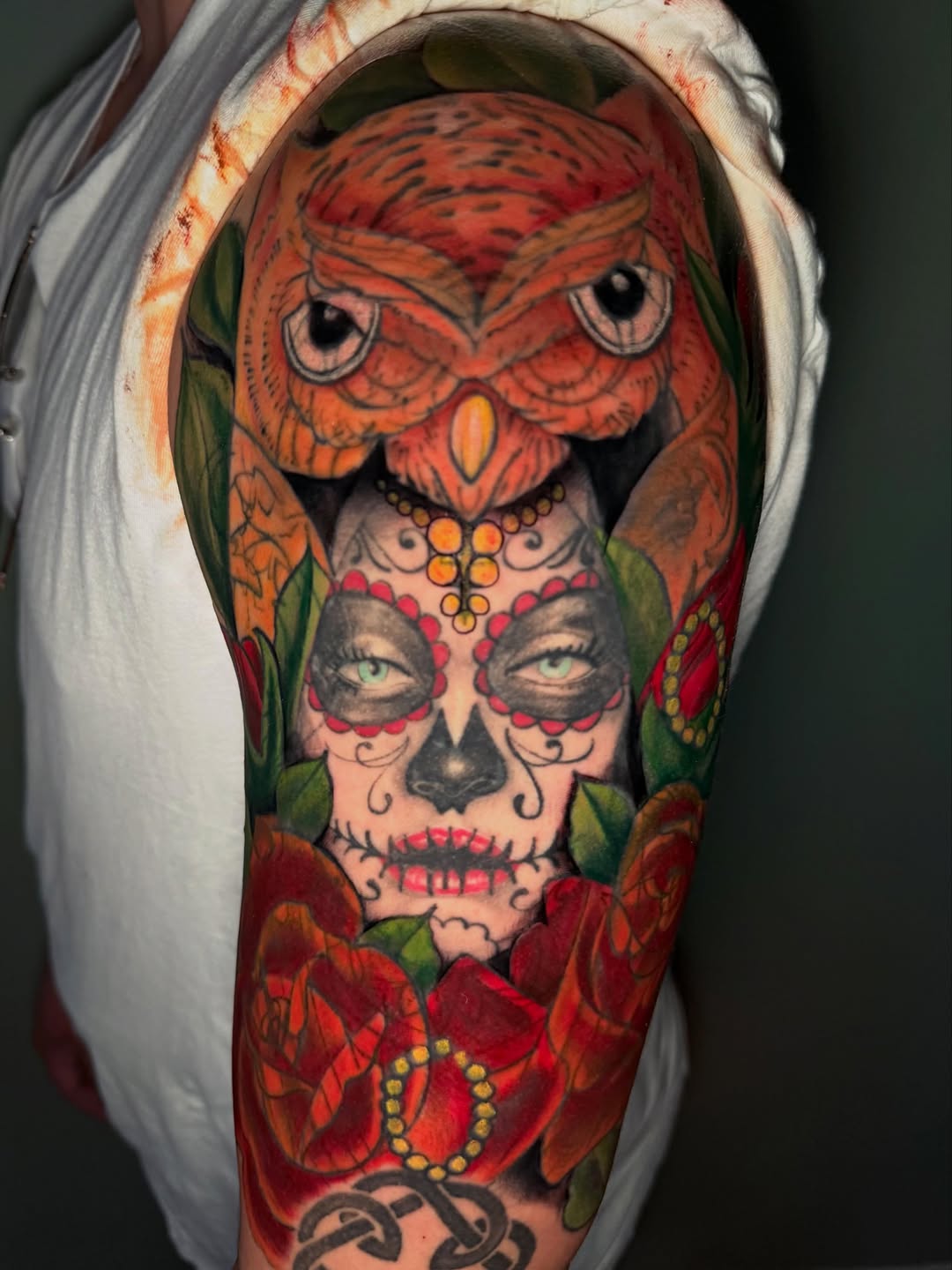 Tattoo by @trendellatattoos — realism, neo_traditional