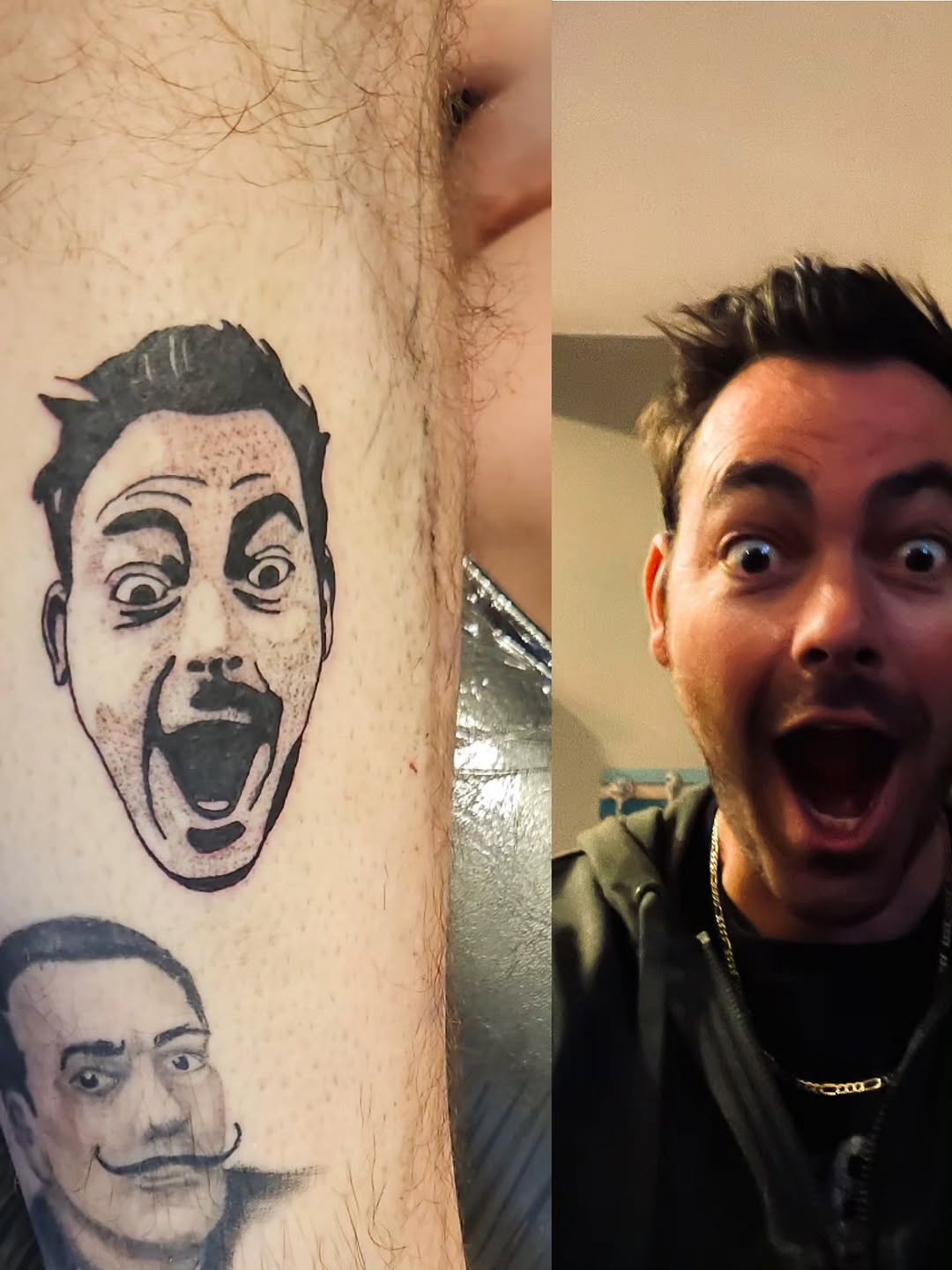 Tattoo by @pdudetattoo — illustrative, black_and_grey