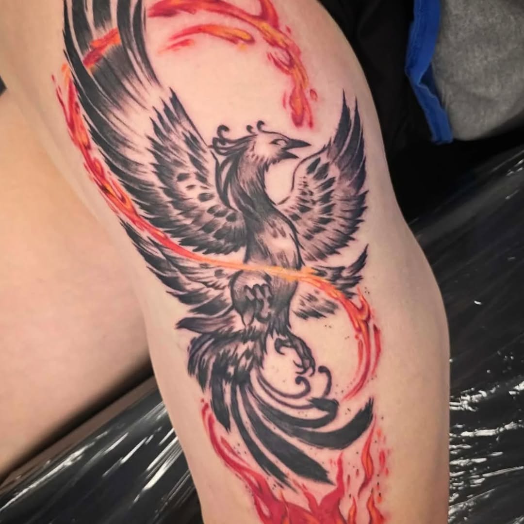 Tattoo by @casey_tuttle.art — realism, black_and_grey
