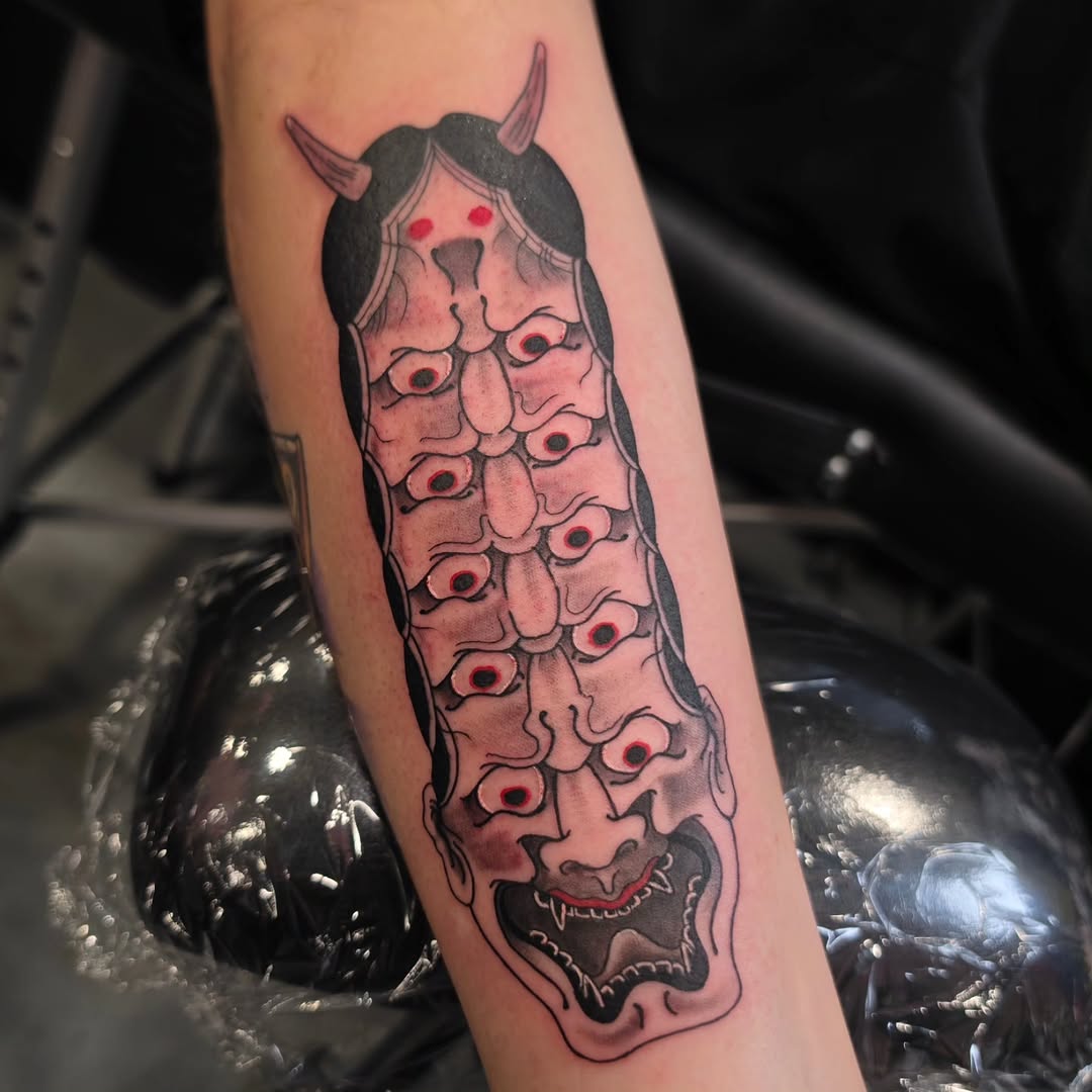 Tattoo by @juanes_lopez06 β japanese_irezumi, black_and_grey