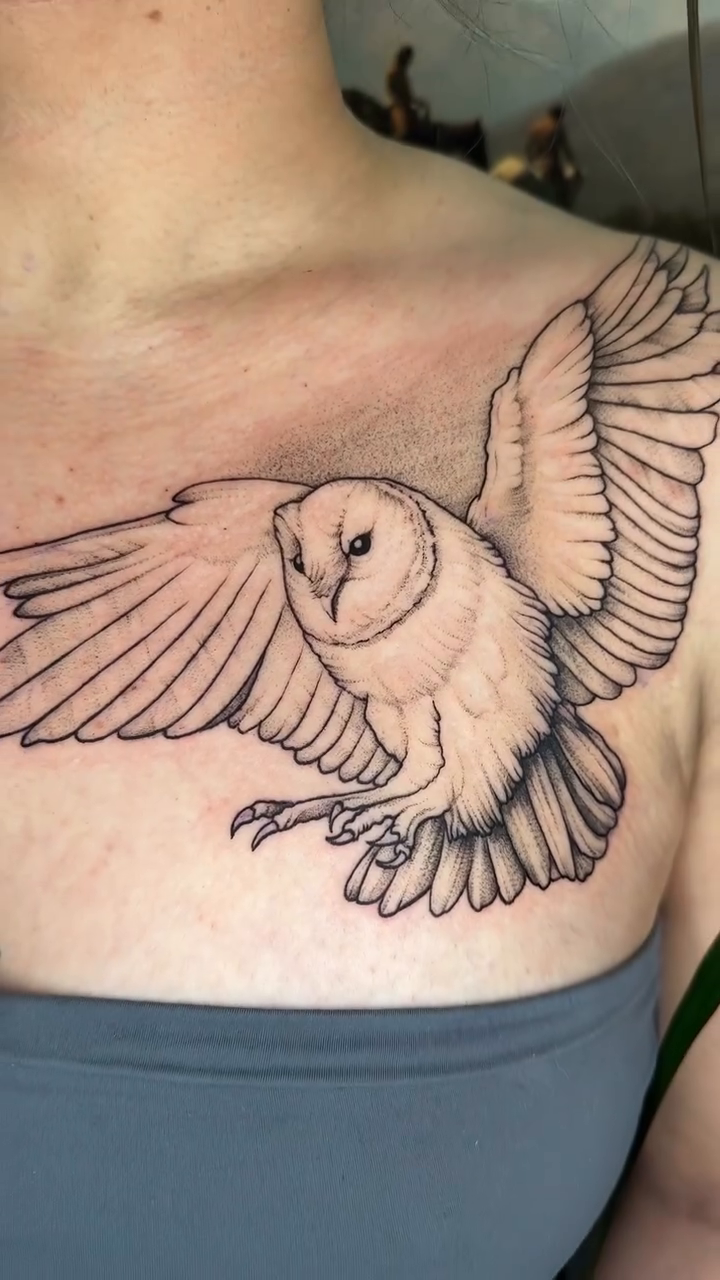 Tattoo by @vadiktt โ fine_line, black_and_grey