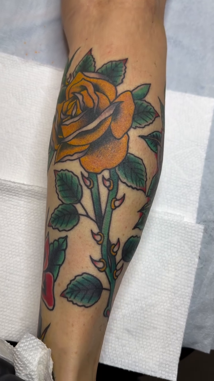 Tattoo by @hellboundhawktattoos โ american_traditional