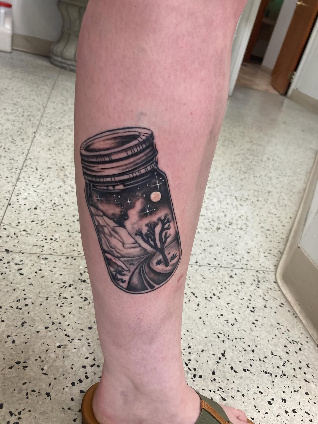 Tattoo by @madtimtattoos — black_and_grey