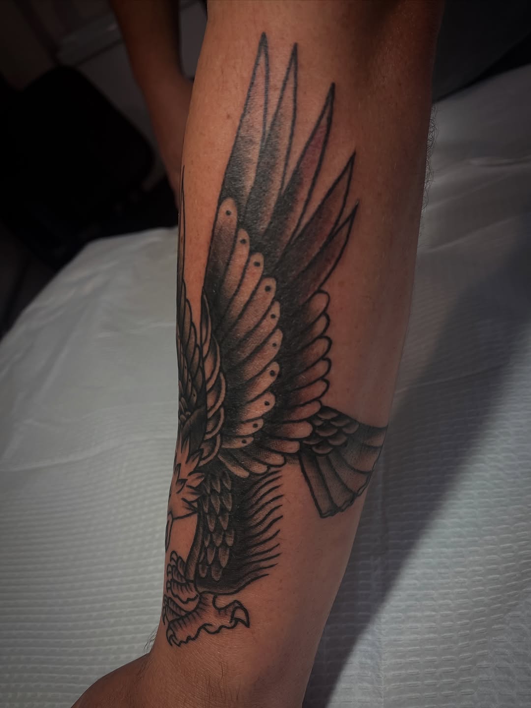Tattoo by @jcridlin.tattoo — american_traditional, black_and_grey