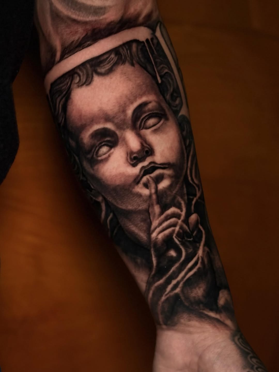 Tattoo by @trustydizon — realism, dark_realism