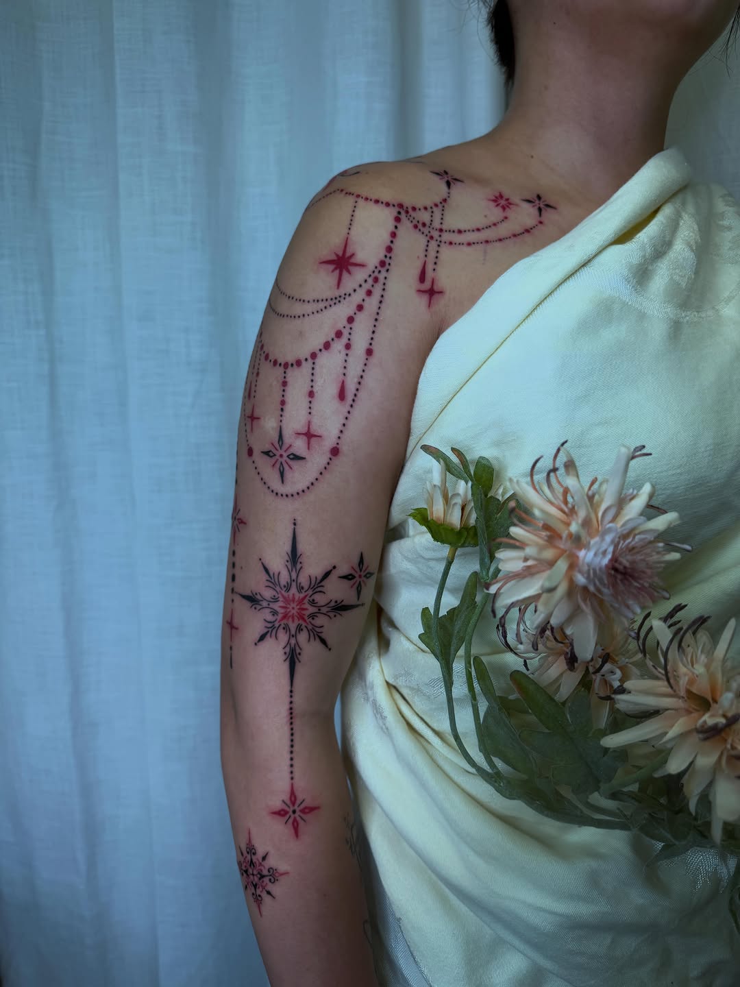 Tattoo by @skittykittykitty — fine_line, ornamental
