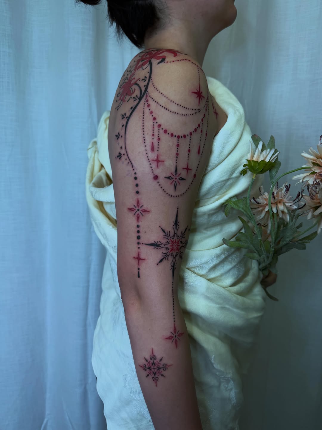 Tattoo by @skittykittykitty — fine_line, ornamental
