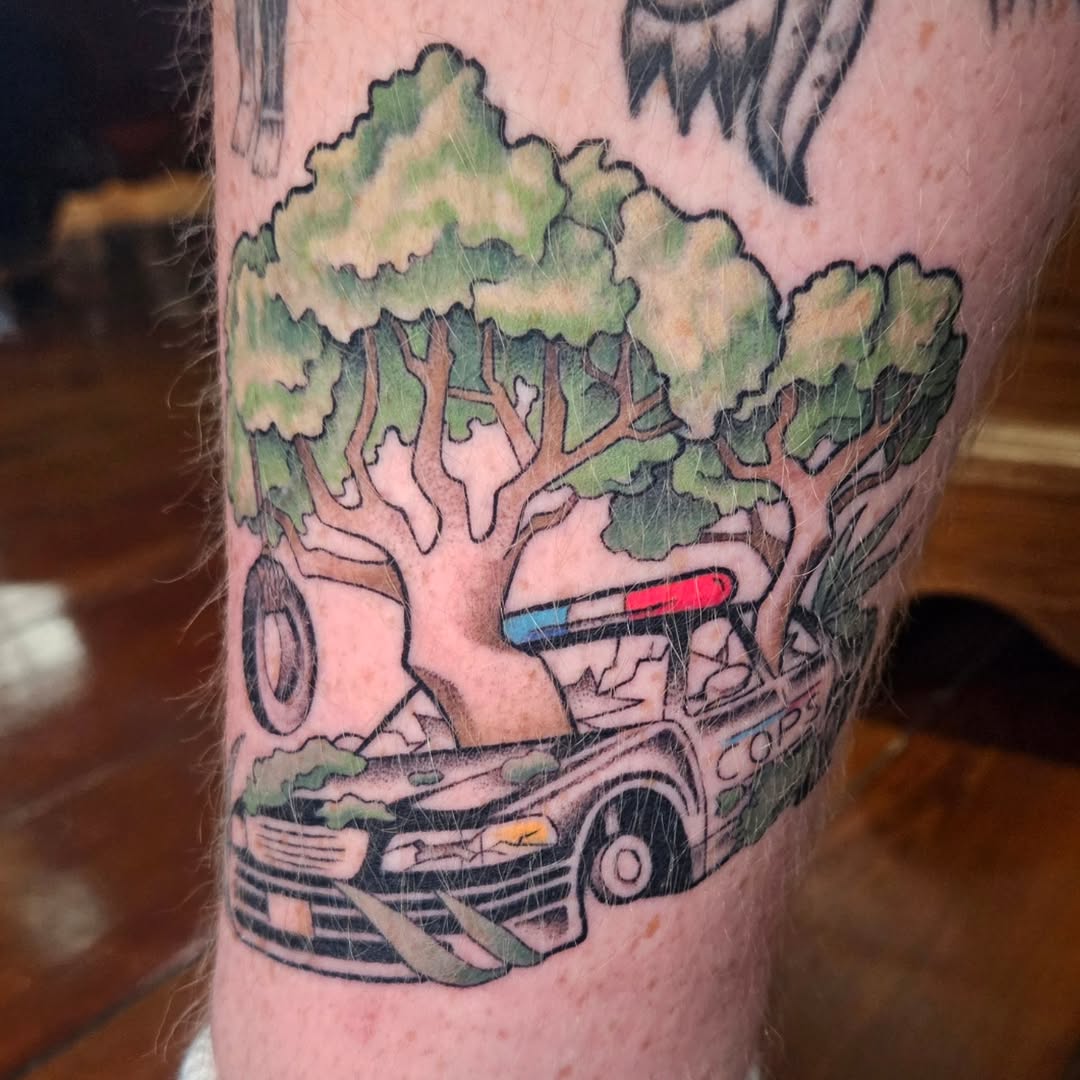 Tattoo by @lowleap — illustrative, new_school