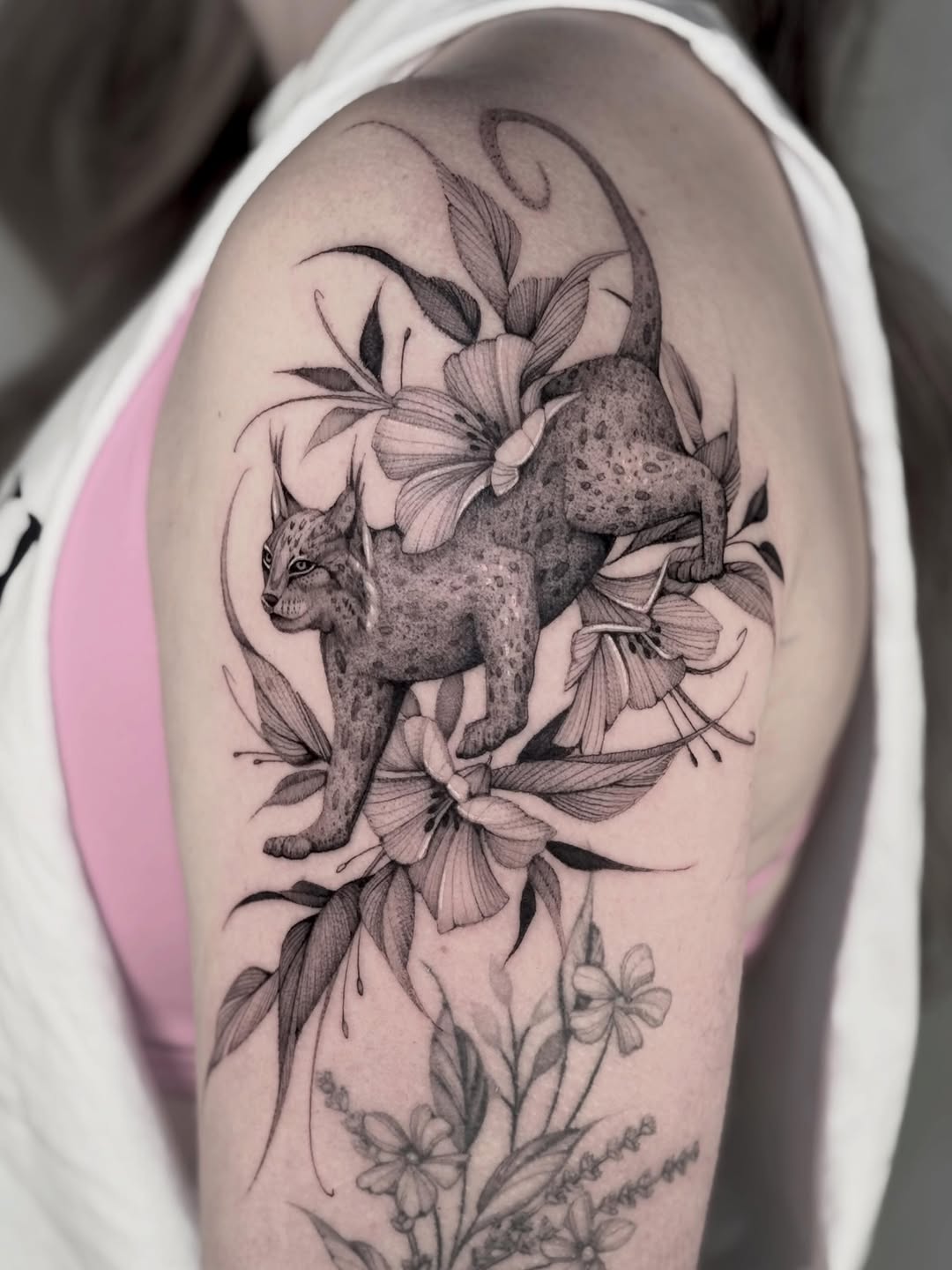 Tattoo by @brittnaami β black_and_grey, realism