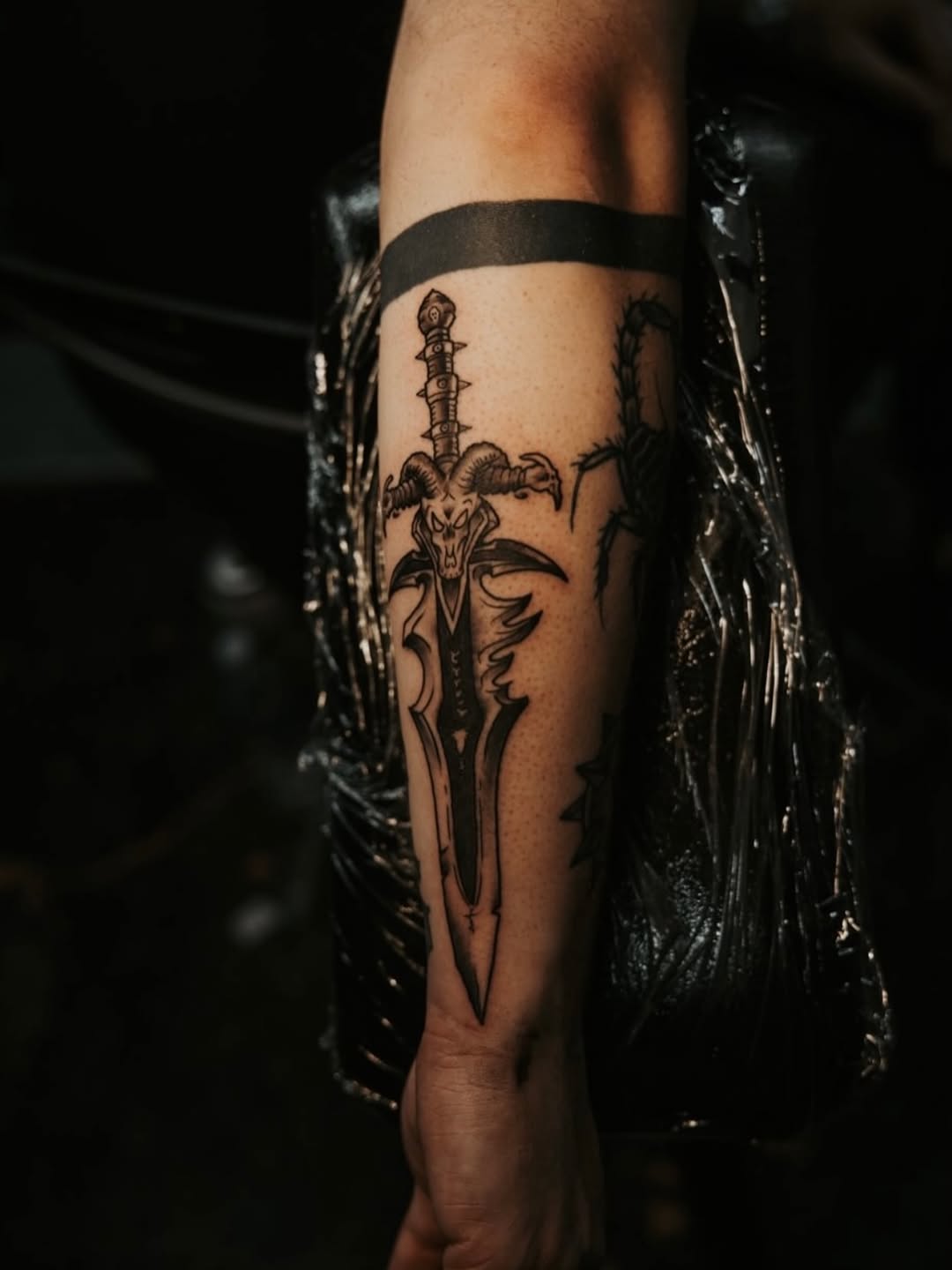 Tattoo by @shipcartel — blackwork