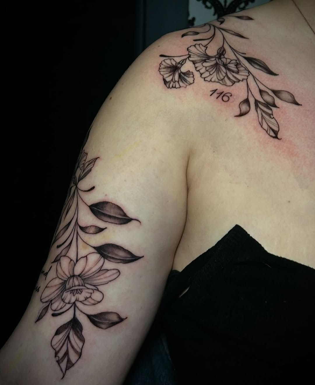 Tattoo by @amry.tattoos โ fine_line, black_and_grey