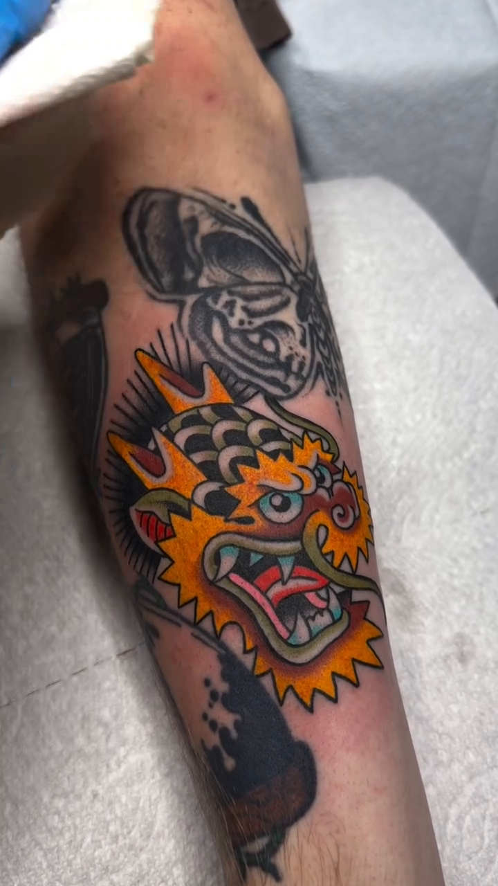 Tattoo by @lafacetattoos — japanese_irezumi, neo_traditional