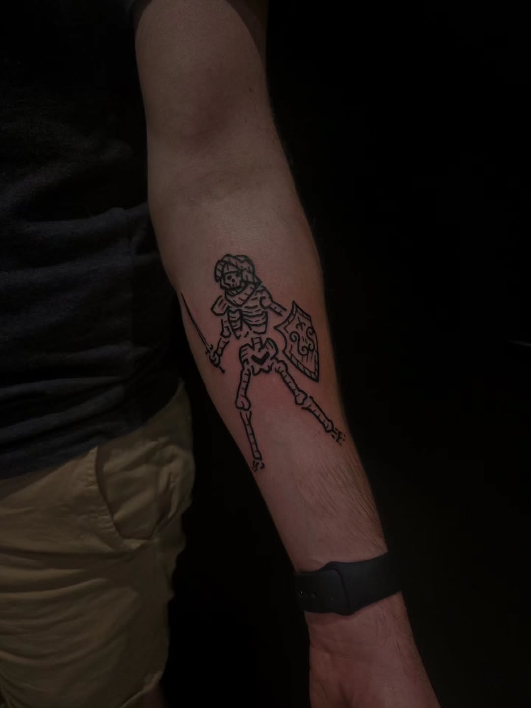 Tattoo by @ashleyblyght — illustrative, blackwork