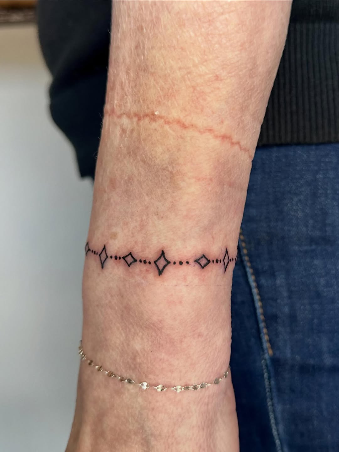 Tattoo by @jadelintattoos — fine_line, geometric