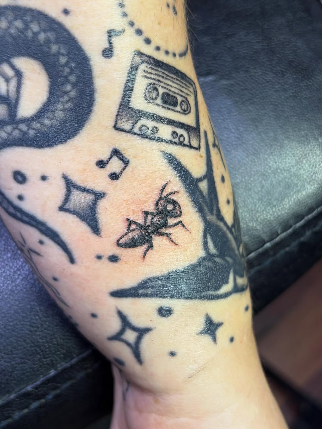 Tattoo by @joshbrown.615 — illustrative, black_and_grey