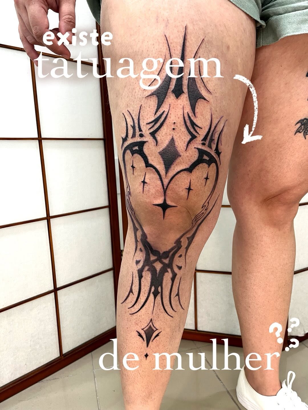 Tattoo by @eudipaula — blackwork, geometric