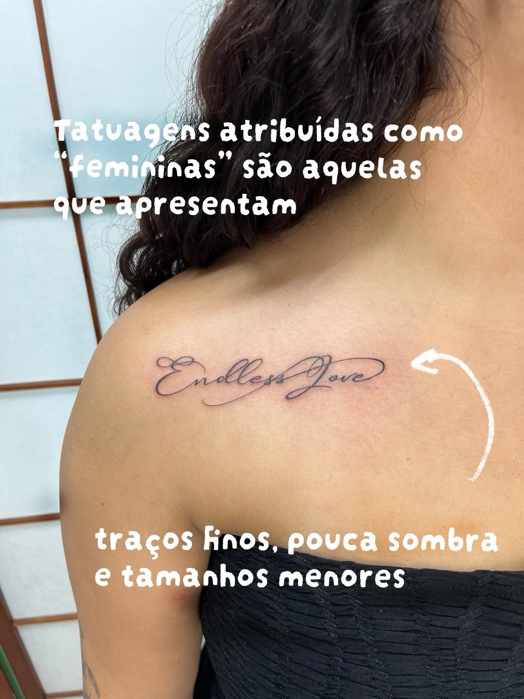 Tattoo by @eudipaula — lettering_script, fine_line