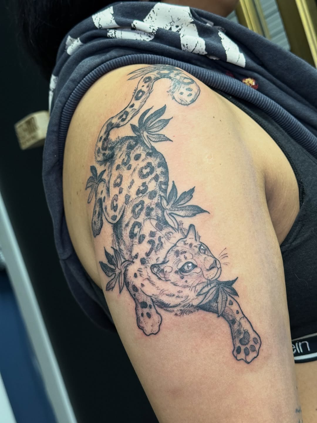 Tattoo by @scaledxwingstattoo — realism, black_and_grey
