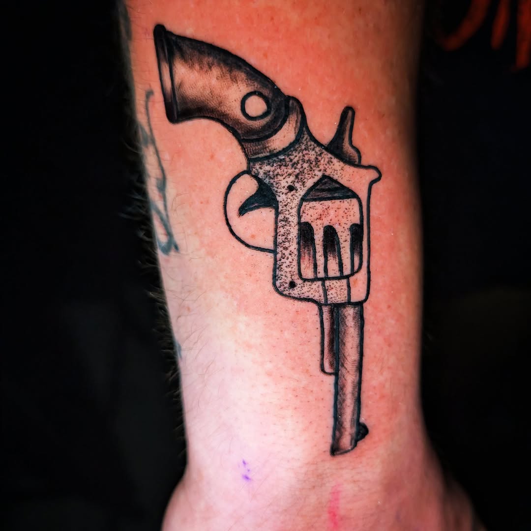Tattoo by @mattmahltattoos — black_and_grey