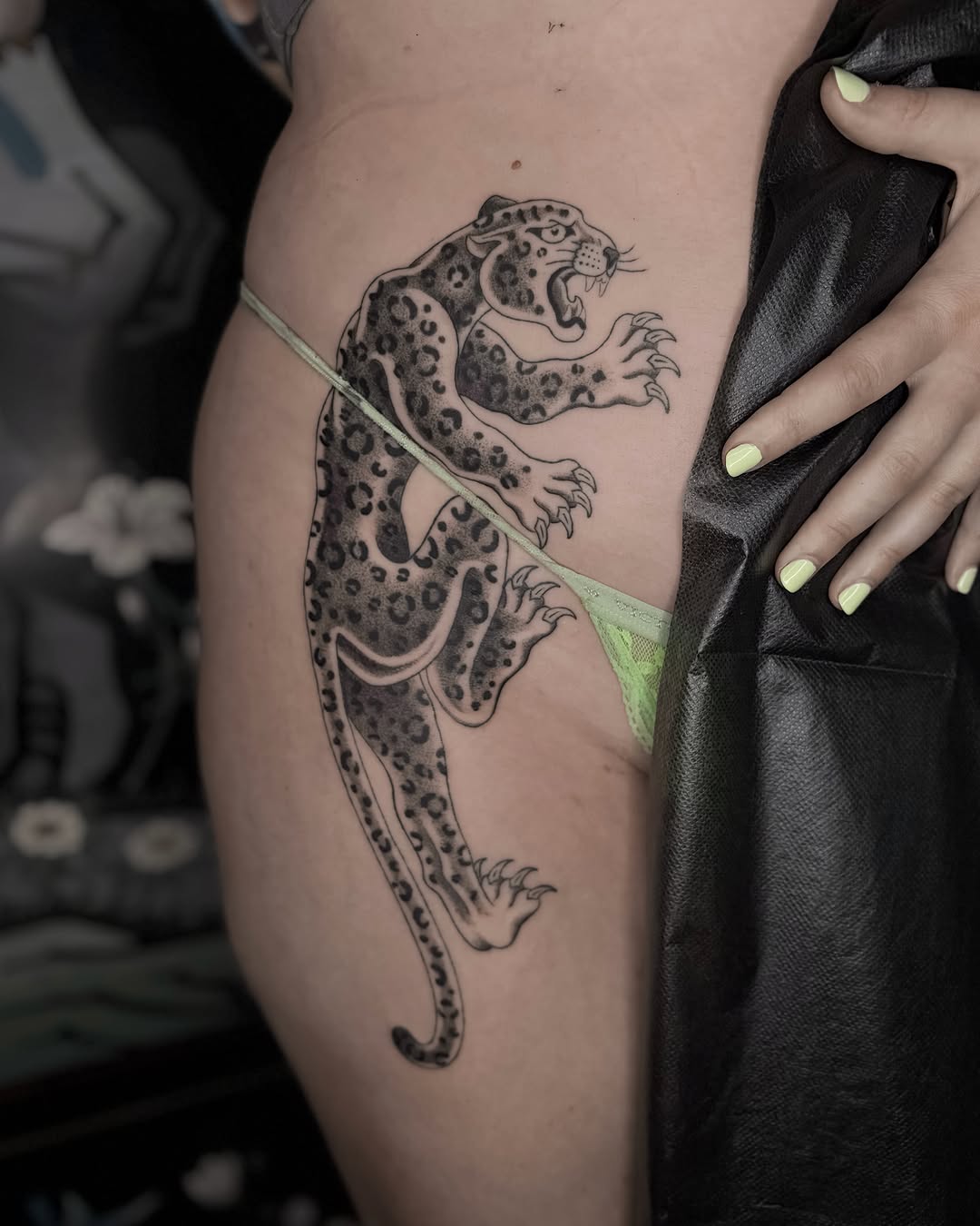Tattoo by @jakeryantats — black_and_grey, chicano