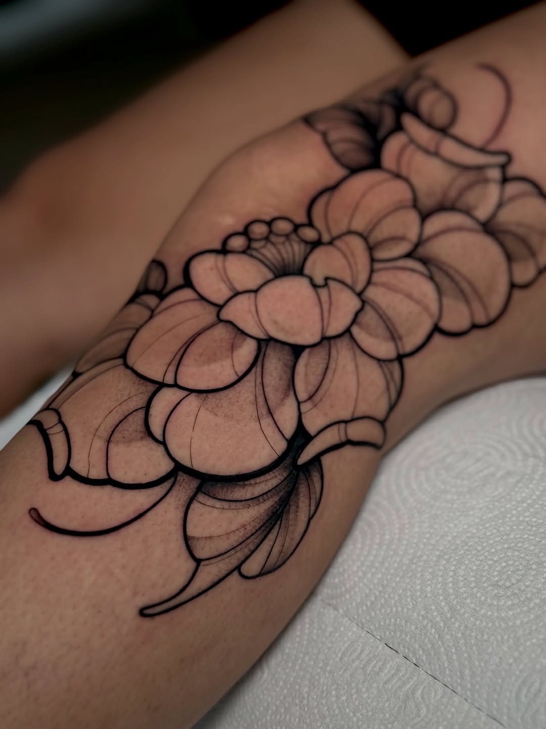 Tattoo by @blattattoo โ black_and_grey, ornamental