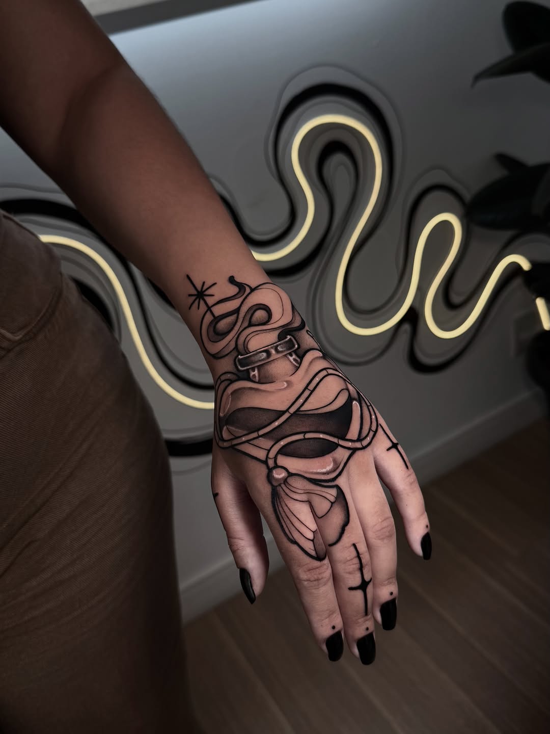Tattoo by @blattattoo โ black_and_grey, ornamental