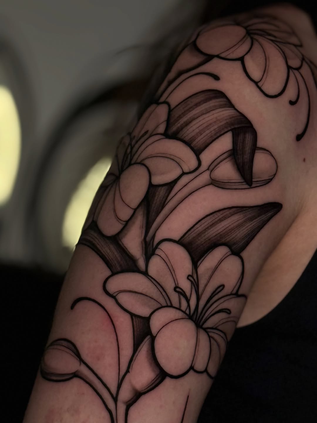 Tattoo by @blattattoo โ black_and_grey, fine_line