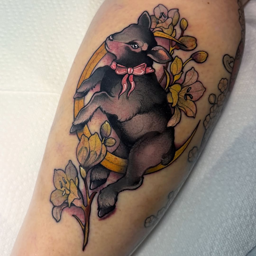 Tattoo by @white.trash.flash โ illustrative, new_school