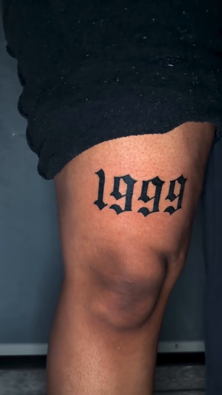 Tattoo by @getmoneetattz โ lettering_script