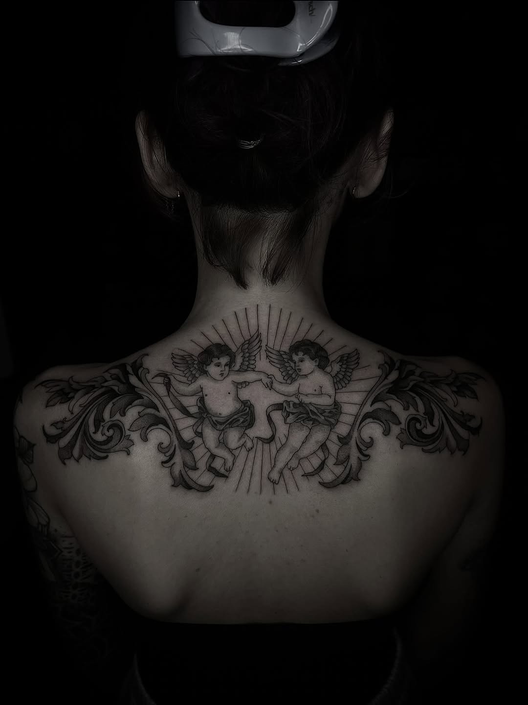 Tattoo by @linahsiaotattoo — black_and_grey, illustrative