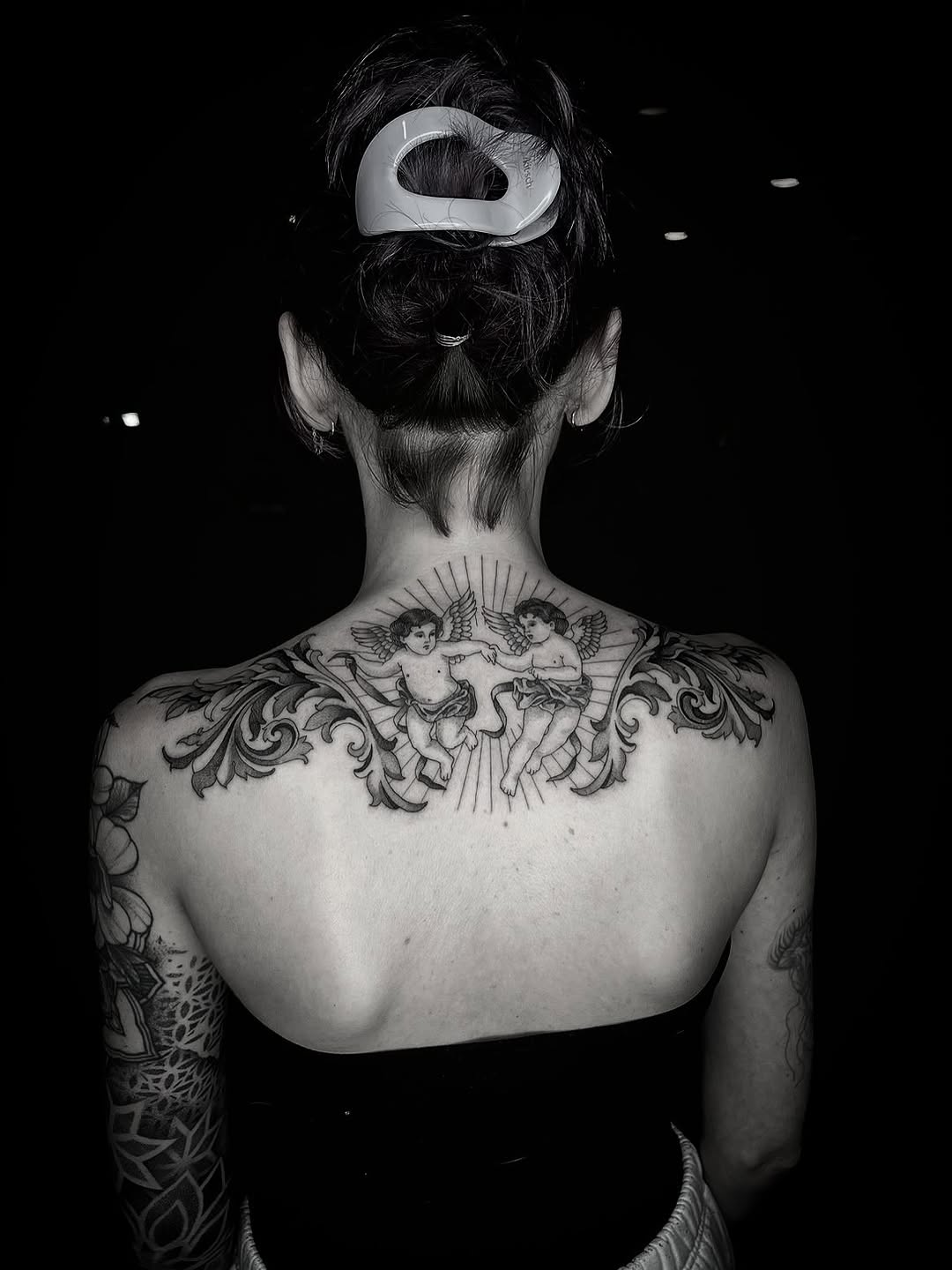 Tattoo by @linahsiaotattoo — black_and_grey, illustrative