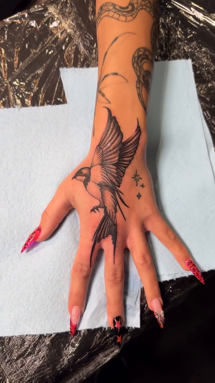Tattoo by @brycewilliam.tattoos — illustrative, black_and_grey