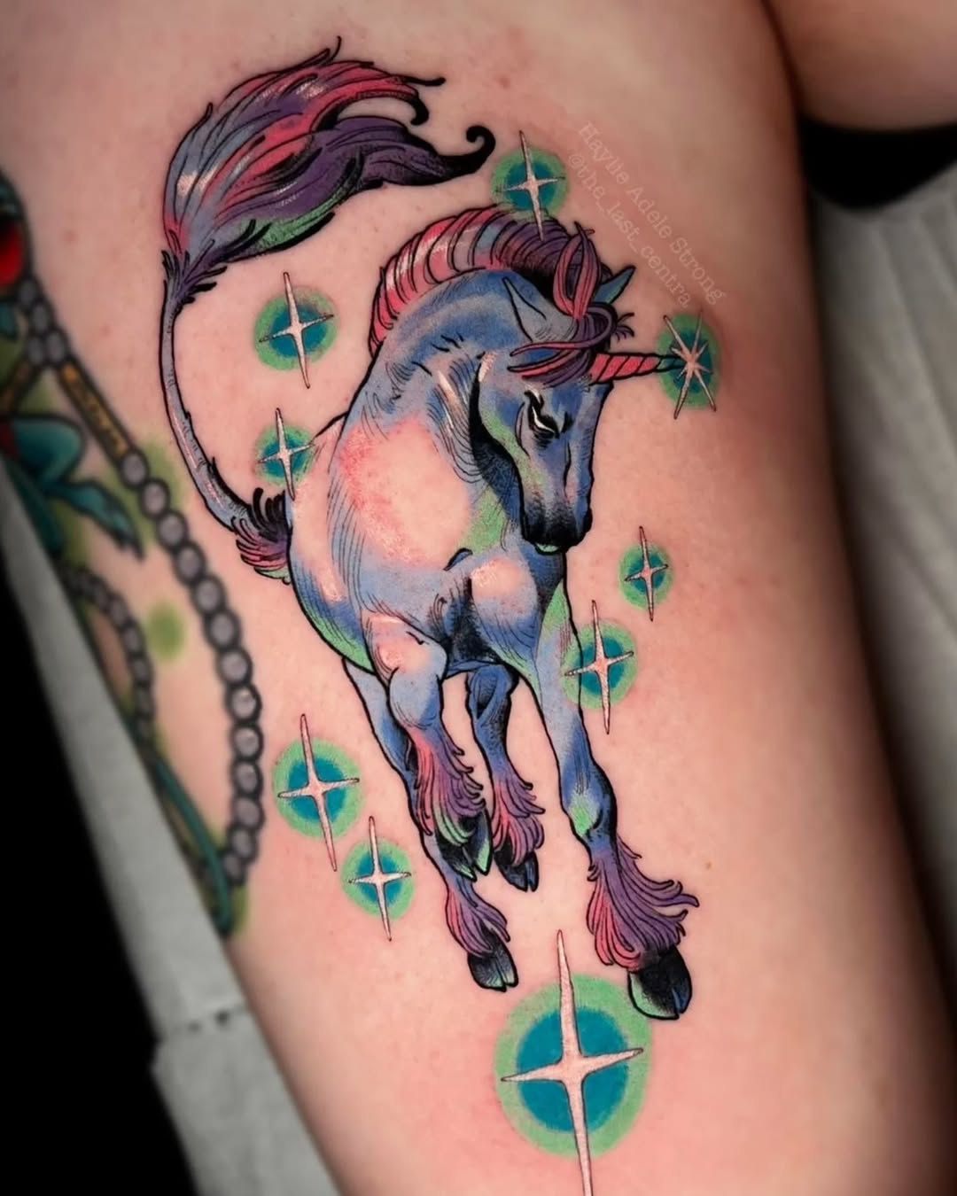 Tattoo by @the_last_centra — new_school, illustrative