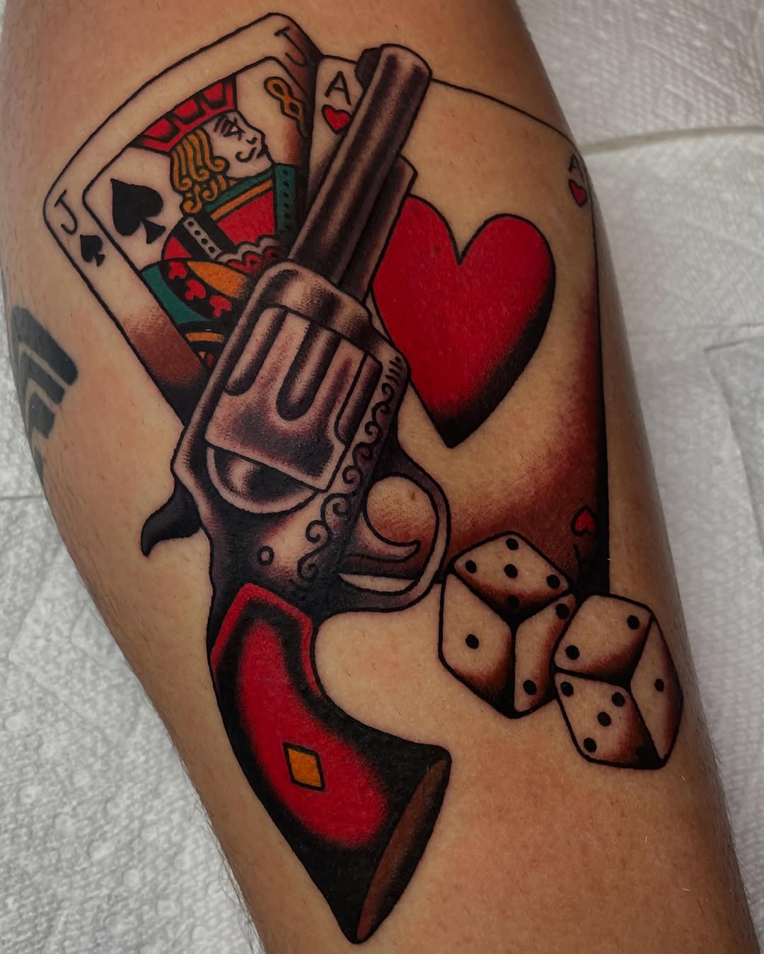 Tattoo by @novavaughntattoo — american_traditional, illustrative