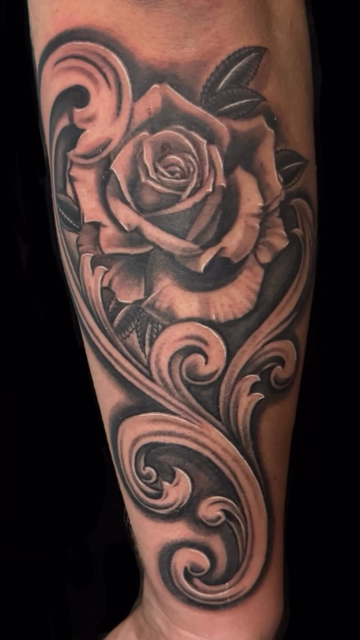Tattoo by @og_blanco_8 — realism, black_and_grey