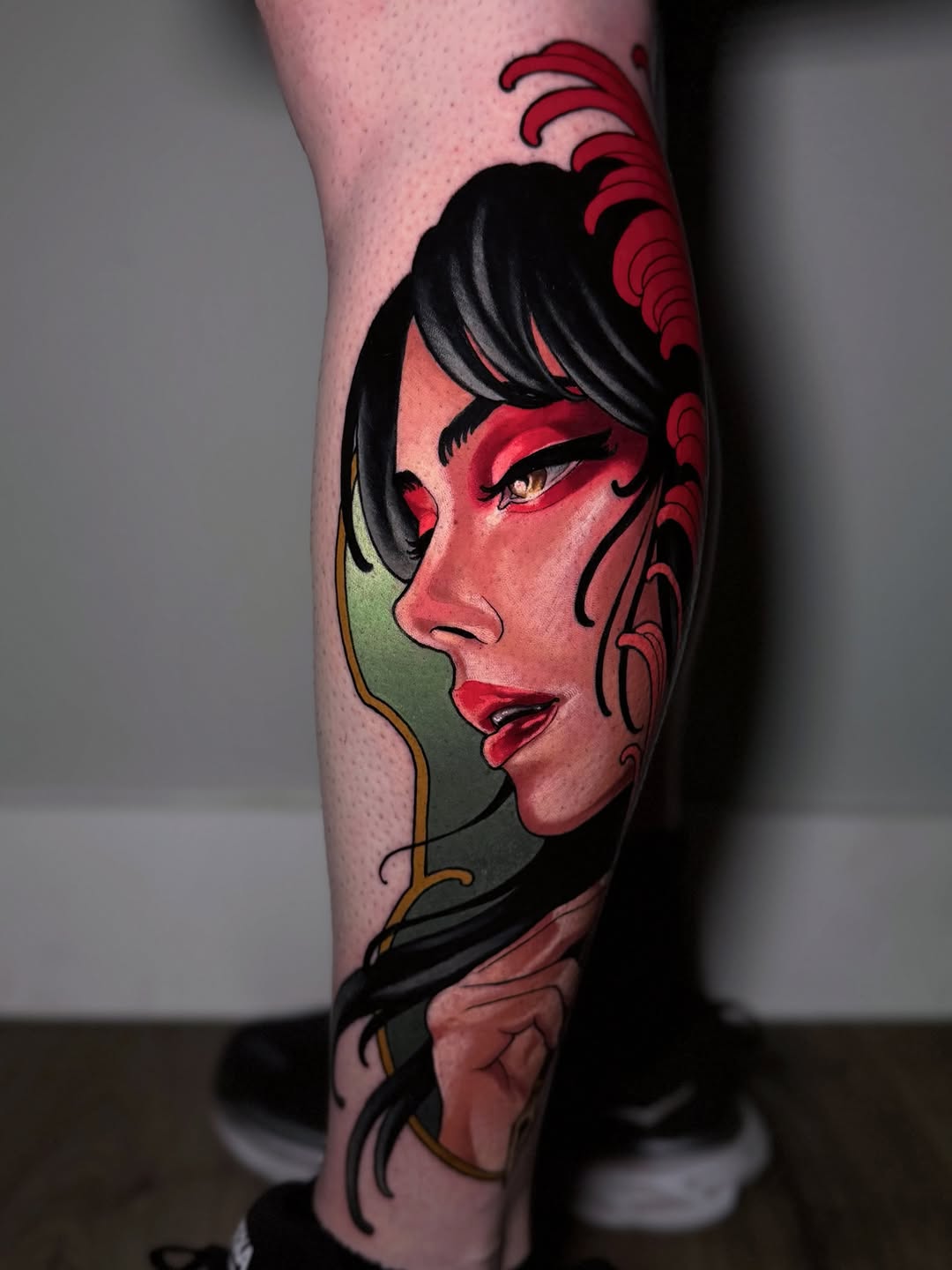 Tattoo by @kikifiligree — neo_traditional, realism