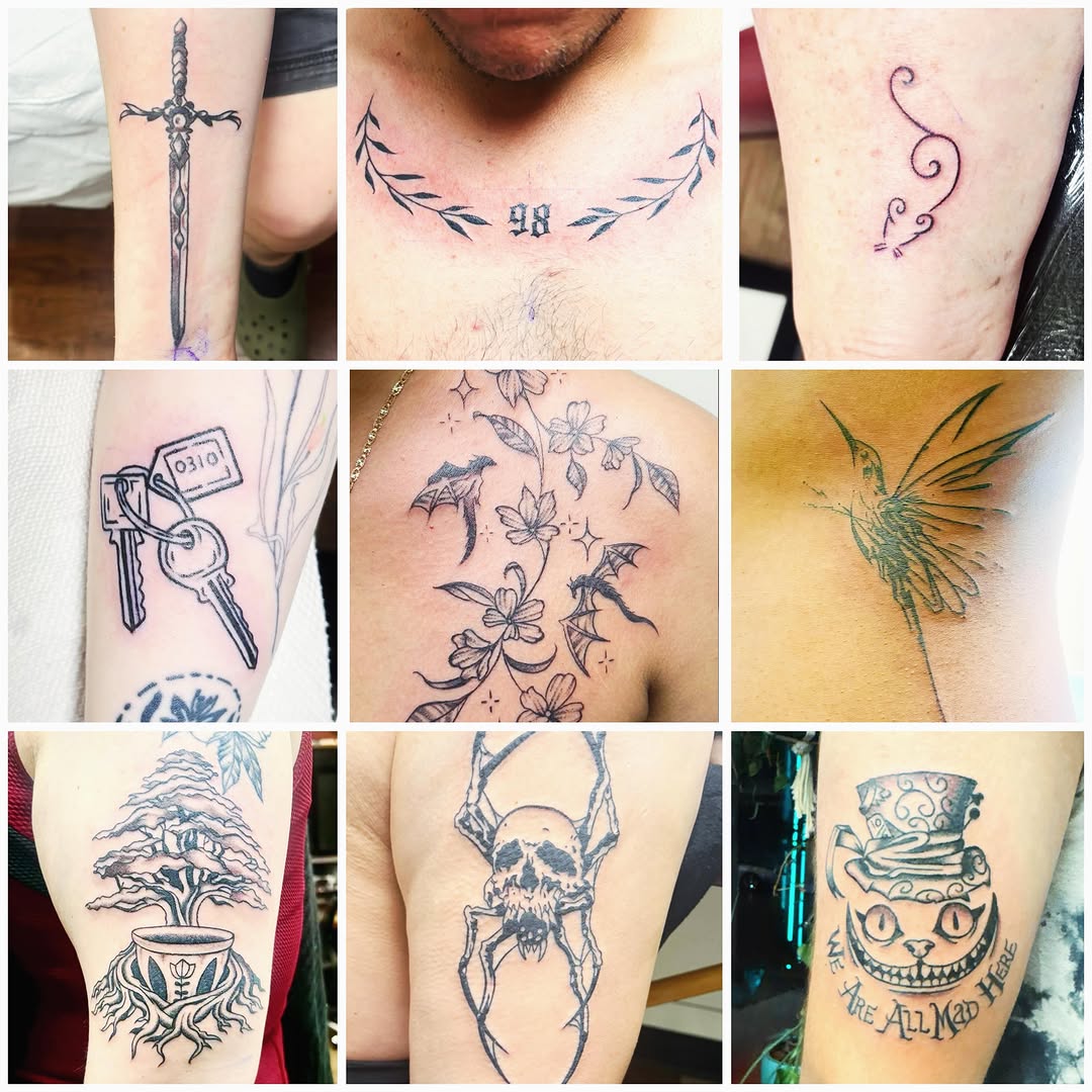 Tattoo by @atomicpanthertattoos — fine_line, illustrative