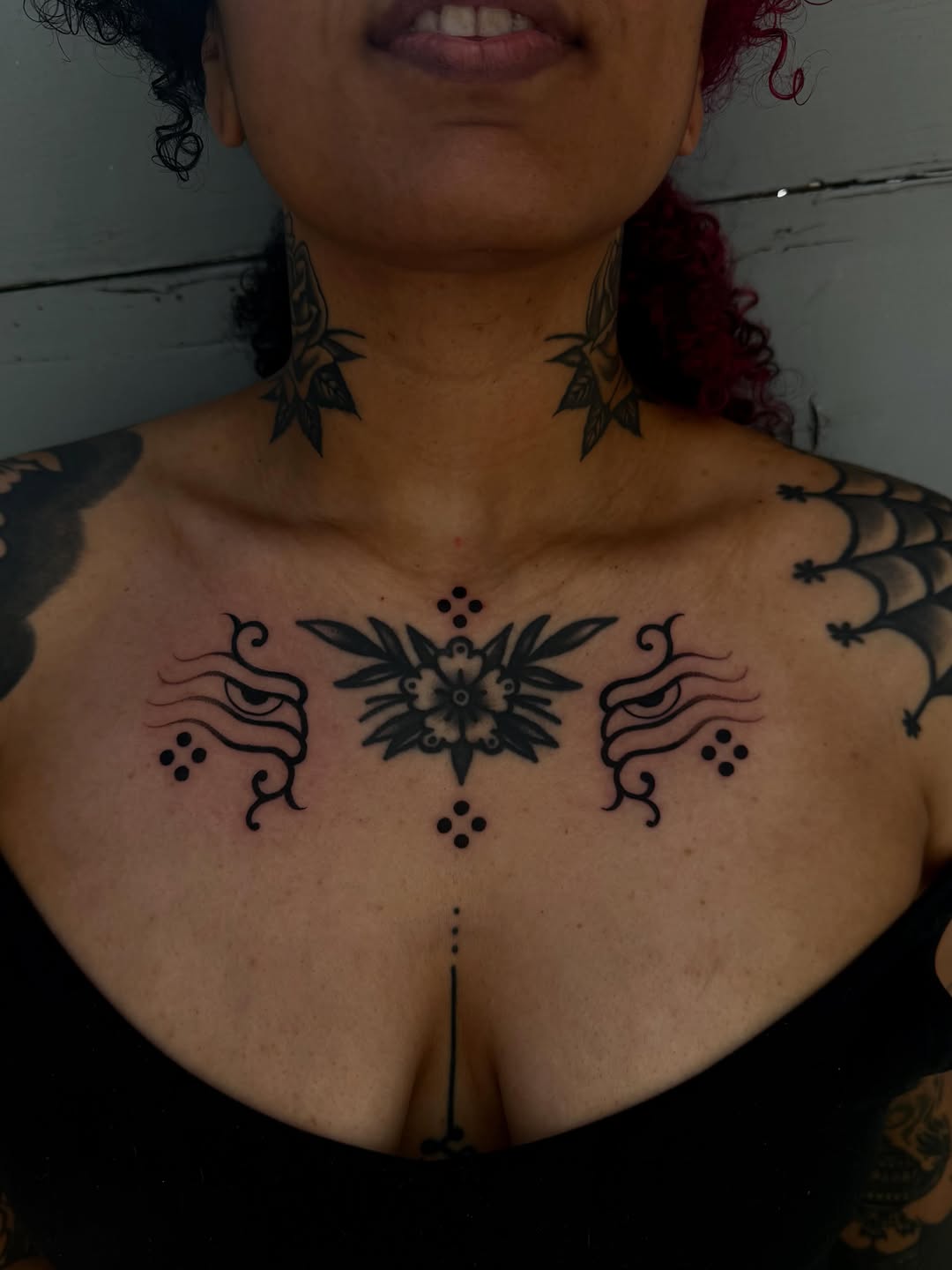 Tattoo by @dojatatt — blackwork, illustrative