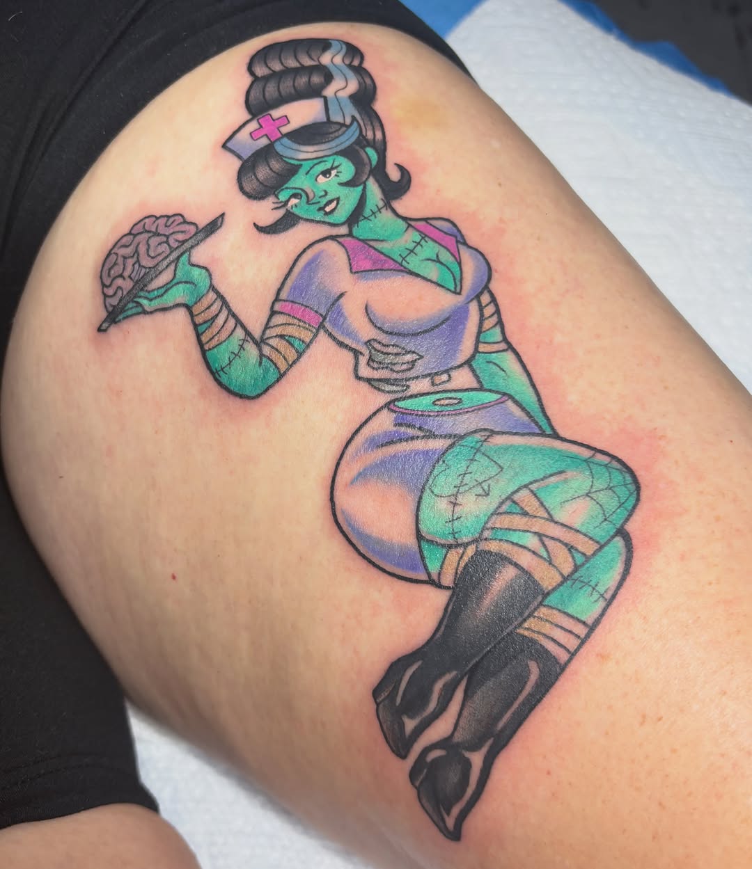 Tattoo by @hhaylayy — neo_traditional, new_school