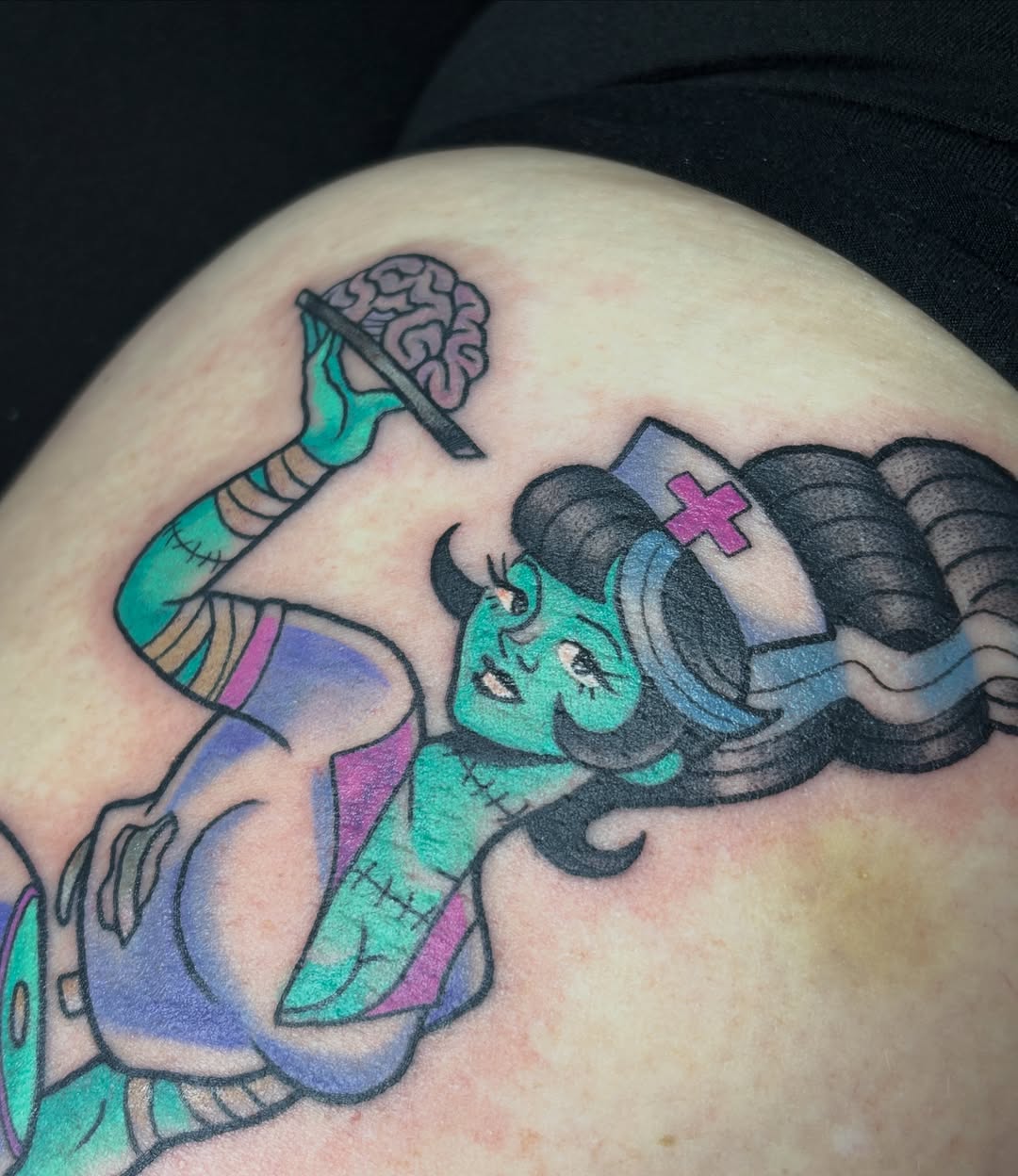 Tattoo by @hhaylayy — new_school