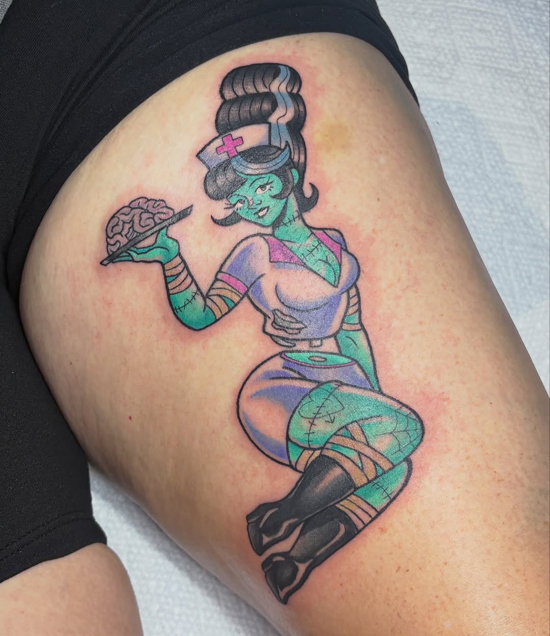 Tattoo by @hhaylayy — neo_traditional, new_school