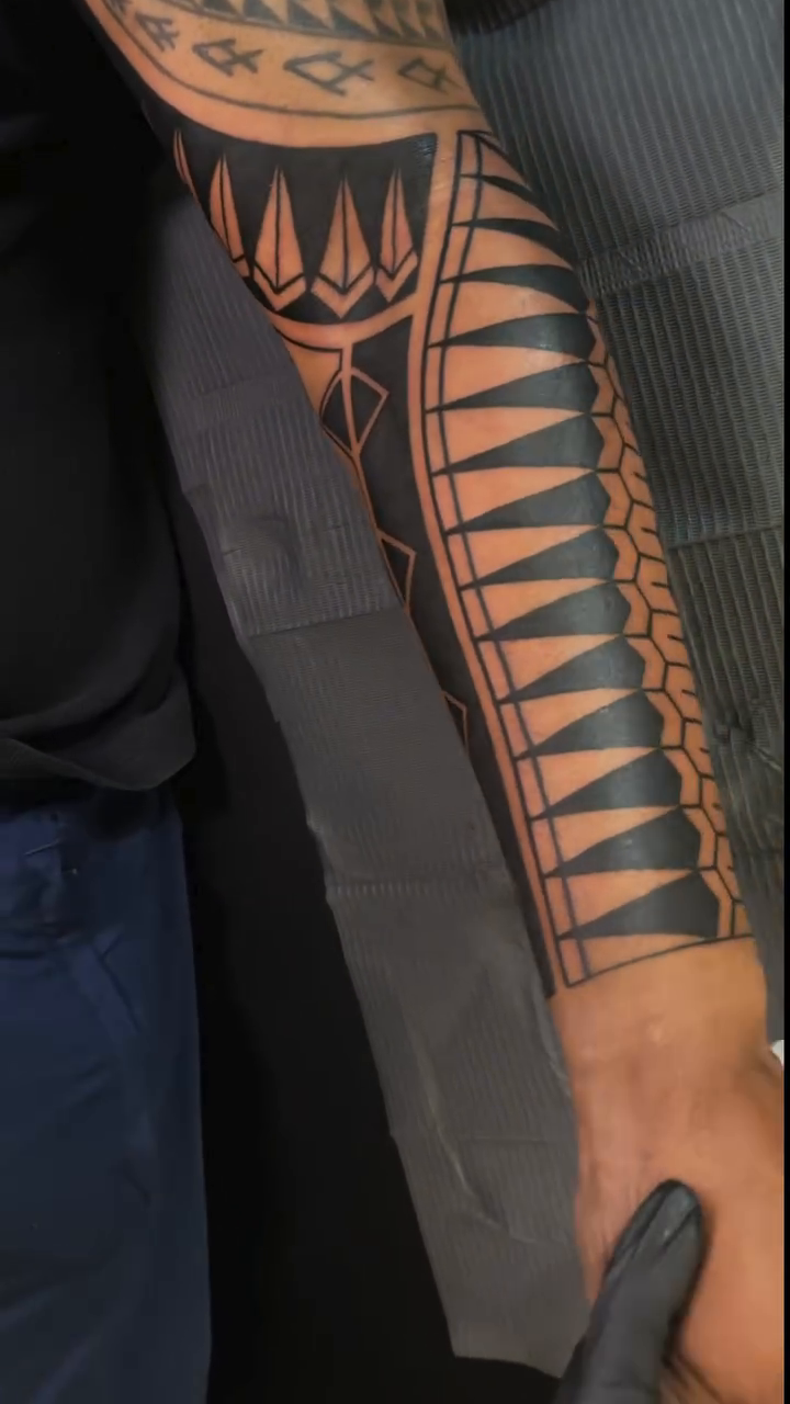 Tattoo by @blackadorn — tribal