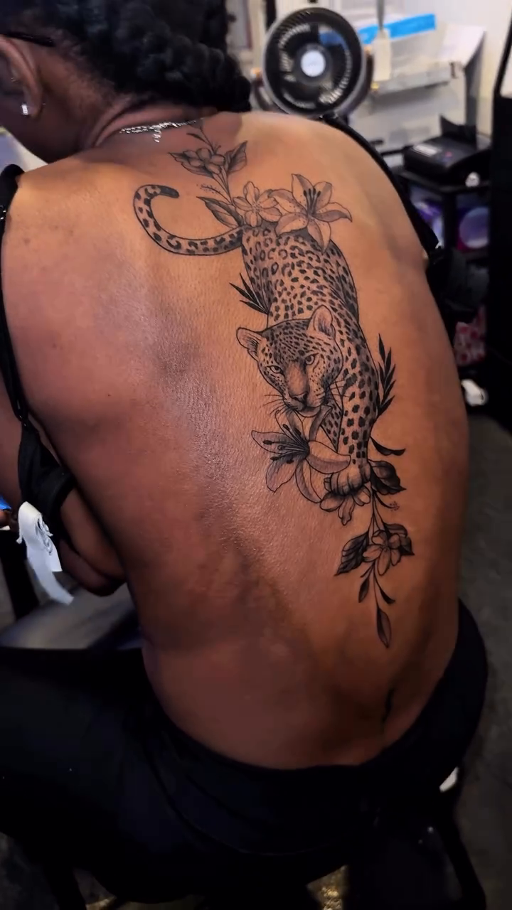 Tattoo by @2realink — black_and_grey, realism