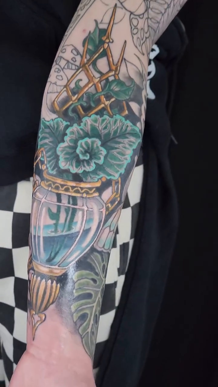 Tattoo by @catharticxchaostattoo โ illustrative, neo_traditional