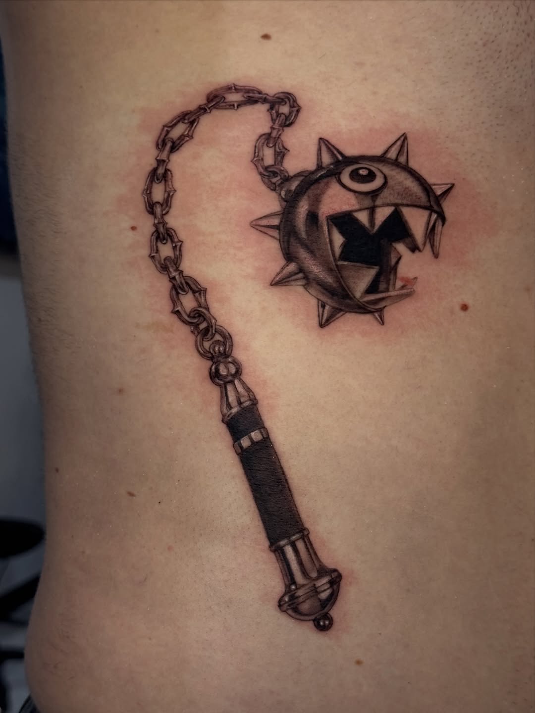 Tattoo by @miabacchi — realism, black_and_grey