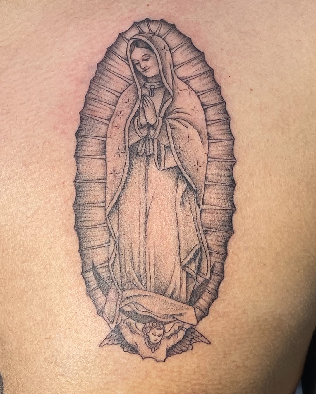 Tattoo by @ramsie_atc — black_and_grey, realism