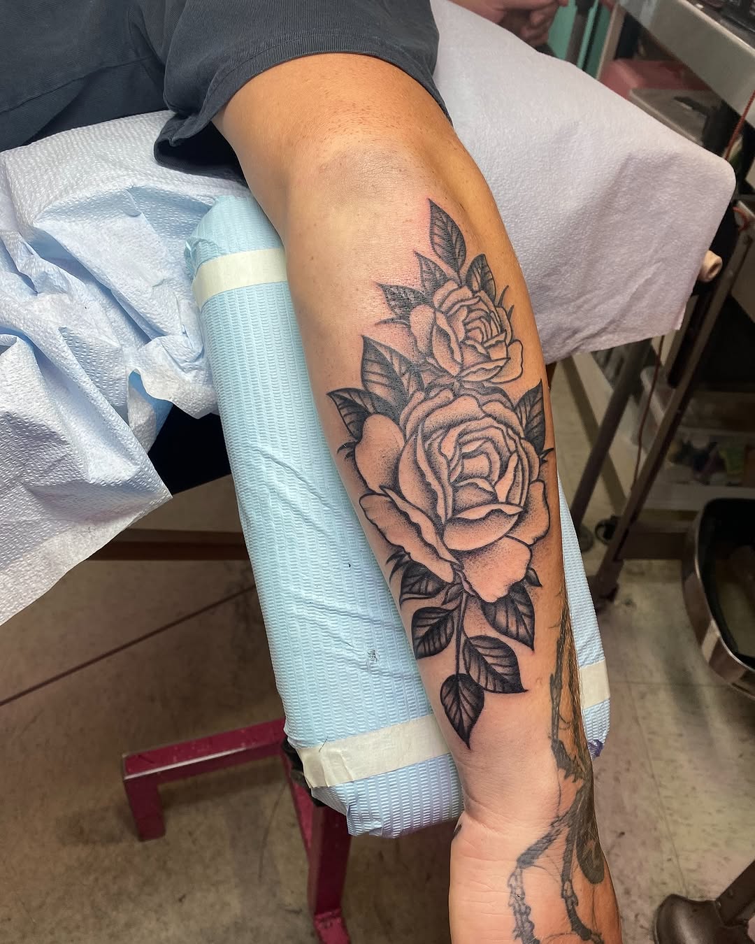 Tattoo by @ramsie_atc — black_and_grey, realism